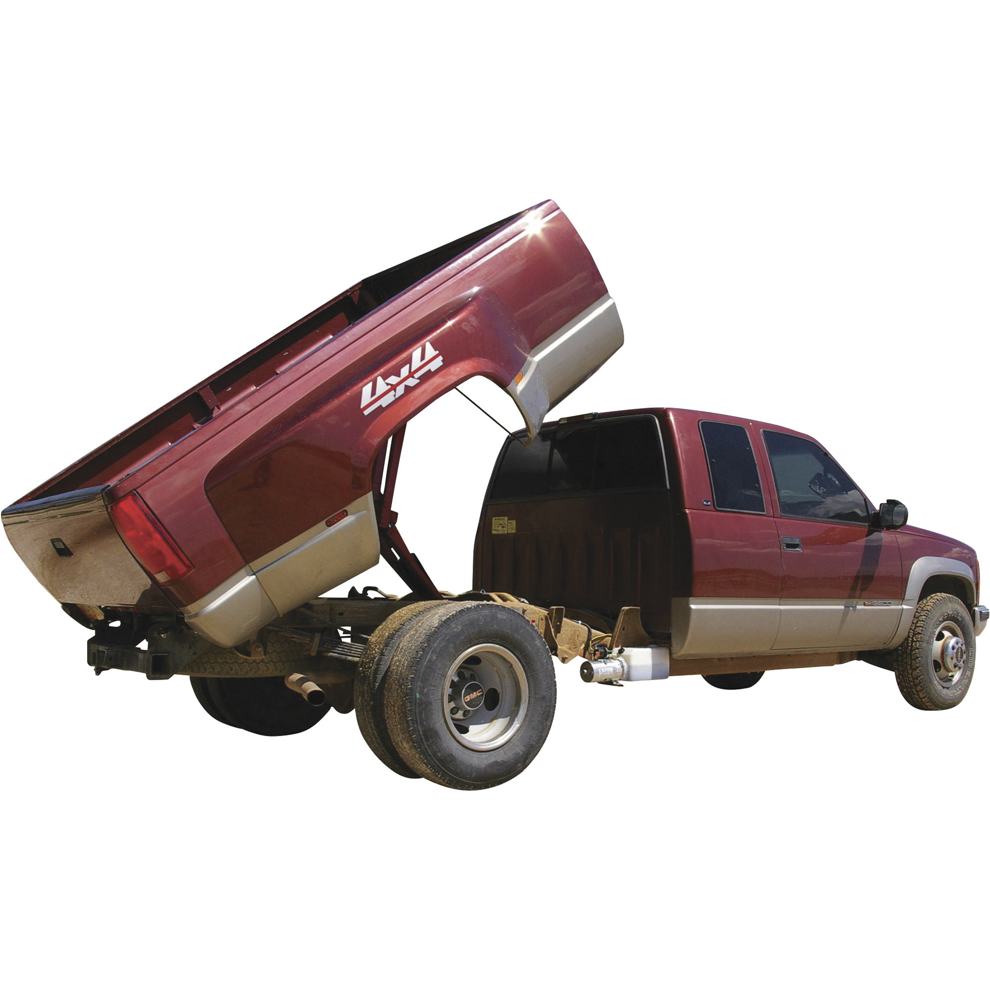 Pierce Arrow Pickup Truck Dump Hoist Kit, 4,000-Lb. Capacity, 1999-2016  Chevy/GMC Long Bed